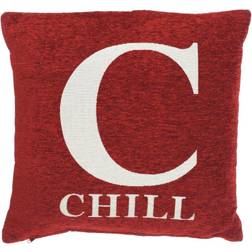 Premier Housewares Chill Complete Decoration Pillows Natural, Black, Red (45x45cm)