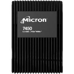 Micron MTFDKCC3T2TFS1BC1ZABYYR 3.2TB 7450 MAX U.3 NVMe NON SED 15mm