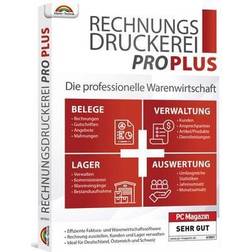 Rechnungsdruckerei Pro PLUS Full version, 1 licence Windows Finance & Accounting