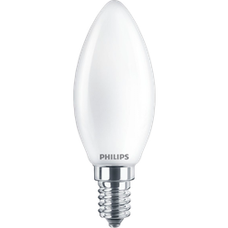 Philips led classic kertepære 40w b35 e14 varm hvid 2-pak