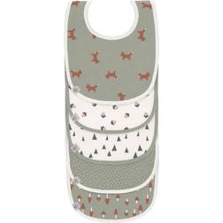 Lässig Waterproof bib Little Forest Fox 5pcs