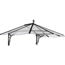 Palram IRIS DOOR AWNING CANOPY 1780 CLEAR