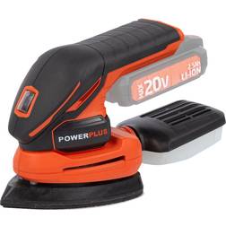 PowerPlus Slibemus 20 Volt + stk. papir Uden