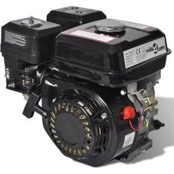 vidaXL Motor De Gasolina Negro De 6,5 Hp Y 4,8 Kw