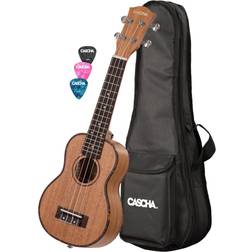 Cascha HH2026L Natural Ukelele soprano