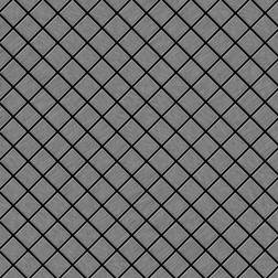 Mosaic tile massiv metal Stainless Steel brushed grey 1.6mm thick Diamond-S-S-B - grey