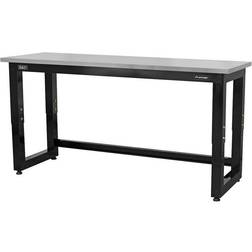 Sealey APMS23 Steel Adjustable Workbench Stainless Steel Worktop