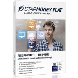 StarMoney Flat Jahreslizenz,PC/MAC/Android Deutsch inkl.Premiumsupport