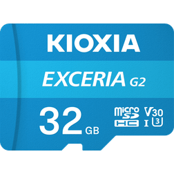 Kioxia Exceria G2 MicroSDHC Class 10 UHS-I U3 V30 100/50 MB/s 32GB