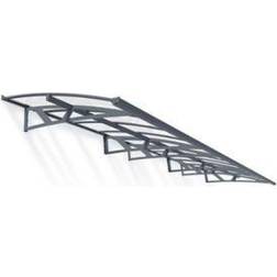 Canopia by Palram Grigio Palram - Canopia Amsterdam Door Canopy, H330mm W6705mm D139mm