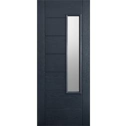 LPD Newbury 1 Light Prefinished Interior Door Frosted Glass (83.8x198.1cm)