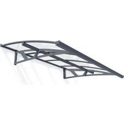 Canopia by Palram Grigio Palram - Canopia Amsterdam Door Canopy, H330mm W2235mm