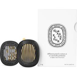 Diptyque Car Diffuser With Fleur D'Oranger Insert