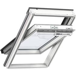 Velux White Painted Centre Pivot Aluminium Drehfenster Dreifachverglasung