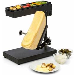 Klarstein Appareil À Raclette Avec Grill 1000W Thermostat Réglable Noir