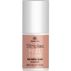 Alessandro Alessandro, STRIPLAC PEEL OR SOAK SINFUL GLOW -VEGAN 8ml