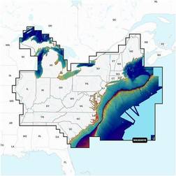 Garmin Navionics Vision Cartography Chart Card US East GNV