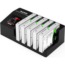 DELTACOIMP HDD dock, USB-B, 5x 3,5"