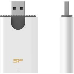 Silicon Power Combo USB 3.1 Card Reader SPU3AT5REDEL300W