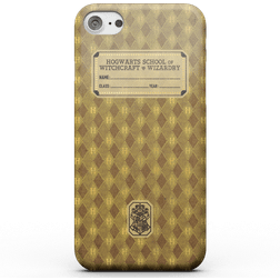 Harry Potter Hufflepuff Text Book Phone Case for iPhone and Android iPhone 5C Snap Case Matte