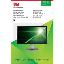 3M Anti-Glare-filter 23,8 widescreen-skærm - Display anti-genskinfilter 23,8