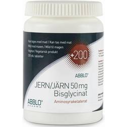 ABBLO Jern 50 mg Bisglycinat Tabletter