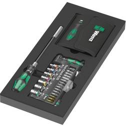 Wera Kraftform Kompakt + Tool-Check PLUS Bit-skruetrækker 1/4 Bitsskruetrækker