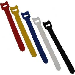 QualGear Â VT3-MC-5-P Self-Gripping Cable Ties, 1/2