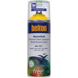 Belton Free mat farvespray RAL 1021 raps Gelb 0.4L