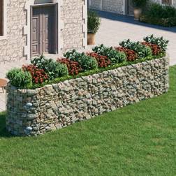 vidaXL Gabion Plantenbak Verhoogd 500x100x100 cm