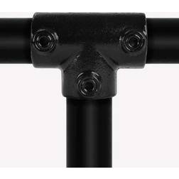 Clarrods Clamps CL104 t-stykke sort Ø33,7 mm