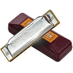 Suzuki Music Folkmaster 10H F Diatonic harmonica