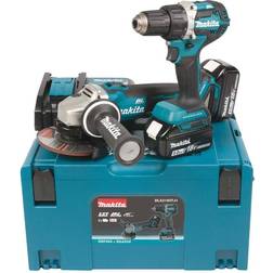 Makita 18 Volt Kombi-Set Bohren Schrauben und Schleifen