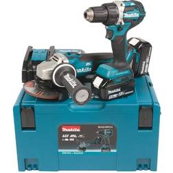 Makita combiset DLX2190TJ1 boren/schroeven/slijpen