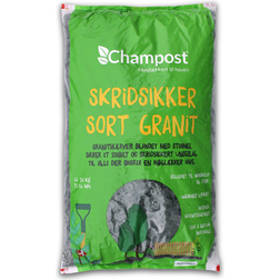 Champost skridsikker 1000kg granit