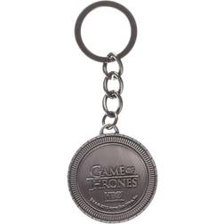 The Noble Collection Game Of Thrones Stark Shield Metal Keychain