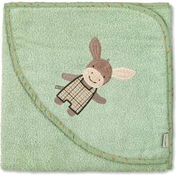 Sterntaler Hooded bath towel 100x100 Emmilius light green