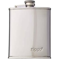 Zippo High Polish Hip Flask, 177 Lommelærke