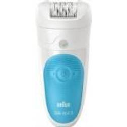 Braun 5-545 GS Silk-epil Geschenkset Epilierer weiß/türkis
