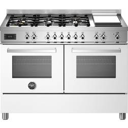 Bertazzoni PRO126G2EBIT Professional gaskomfur, 120 Hvid