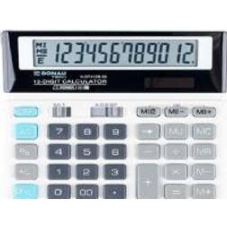 Donau calculator TECH office calculator, 12-digit. display, dim. 156x152x28 mm, white