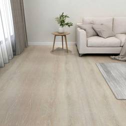 vidaXL Selvklæbende Gulvbrædder 55 Stk 5.11 m² PVC Beige