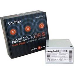 Coolbox BASIC500GR-S 500W strömförsörjningsenheter 20+4