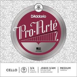 D'Addario Pro-Arte Series Cello G String 3/4 Size