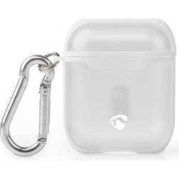 Nedis AirPods etui Transparent/hvid