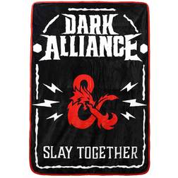 Dungeons and Dragons Dark Alliance Slay Together Digital Fleece Throw