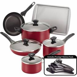 Farberware - Set di pentole con coperchio 15 Parti