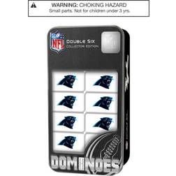 Masterpieces Carolina Panthers Dominoes Set