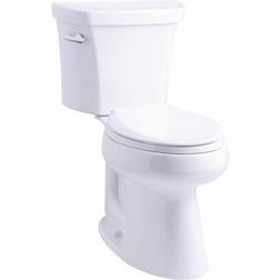 Highline Comfort Height Two-piece elongated 1.28 gpf chair height toilet with insulated tank