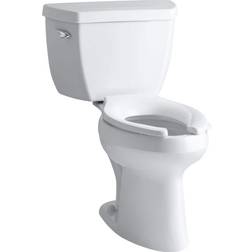 Kohler Highline Classic Comfort Height Two-piece elongated chair height 1.0 gpf toilet bowl